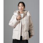 「NANO universe」 ダウンコート FREE ライトベージュ レディース