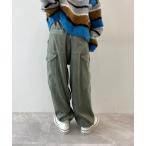 ショッピングカーゴ 「niko and...」 カーゴパンツ LARGE カーキ レディース