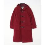 「URBAN RESEARCH」 ダッフルコート「LONDON TRADITIONコラボ」 FREE レッド レディース