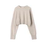 「MACPHEE」 長袖ニット S ベージュ系その他 レディース