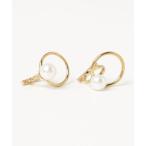 [ete] серьги ( обе уголок для ) FREE желтое золото женский 