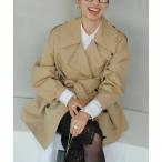 トレンチコート コート ショート トレンチコート レディース