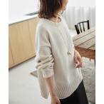 ニット セーター 「WEB限定/追加2」バルキーコットンプルオーバー レディース