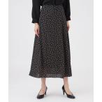 ショッピングサンヨー スカート 「ウォッシャブル」ノルディスドットスカート