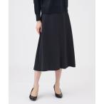ショッピングミモレ丈 スカート 「美シリーズ・セットアップ対応・ウォッシャブル」バックサテンジョーゼットスカート
