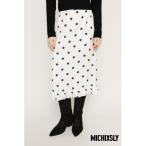 ショッピングドット スカート MICHIXSLY DOTS SK ミチスライドットスカート 冬服 春服