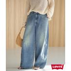  джинсы Denim Denim брюки LEVI'S/ Levi's специальный заказ SMU SUPER BAGGY BARREL* женский 