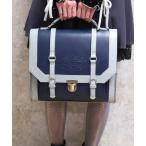 ショッピングボストン ボストンバッグ ベルトデザイン配色サッチェル レディース