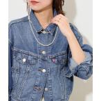 ネックレス 「WEB限定追加」relumeガラスパールロングネックレス レディース