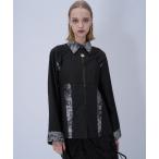 ブラウス シャツ 2PビスチェシャツLS