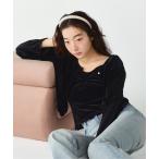 tシャツ ベロアフリルカット2P　645185 レディース