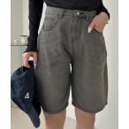 ショッピングハーフパンツ レディース ジーンズ デニム デニムパンツ カジュアルになりすぎない大人のデニムハーフパンツ レディース