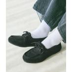 デッキシューズ モカシン レースアップモカシン レディース