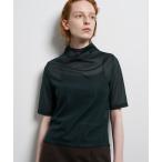 tシャツ シアーハーフスリーブカットソー レディース