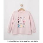 ショッピングプリン tシャツ 「サンリオキャラクターズ」オールスターフロントプリントロンＴ キッズ 子供服 女の子