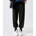 [antiqua] легкий брюки FREE черный женский 