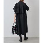 「BEARDSLEY」 シャツワンピース FREE ブラック レディース