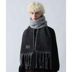 [HARE] muffler FREE оттенок черного прочее мужской 