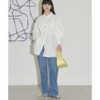 [THE YOn] Denim брюки S голубой женский 