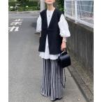 [CORNERS by KR] легкий брюки L серый женский 