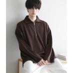 「ETELIO」 長袖ニット L ブラウ