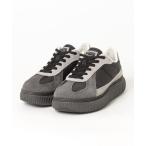 「Onitsuka Tiger」 ローカットスニーカー 24.5 ブラック レディース