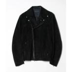 「LOUNGE LIZARD」 レザーブルゾン 2 ブラック メンズ