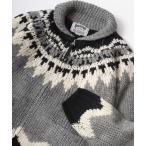 「HOUSTON」 ニットカーディガン M グレー系その他 レディース