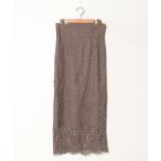 「NOBLE」 タイトスカート 36 ブラウン レディース