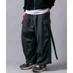 [JUNRED] брюки-карго L угольно-серый мужской 