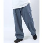  широкий брюки джинсы Denim широкий painter's pants / мужской /wobashu Hickory полоса / легкий брюки / унисекс мужской женский 