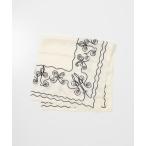 スカーフ バンダナ ASAUCE MELER　テープエンブロイダリーバンダナスカーフ レディース