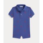  baby Polopo колено хлопок сетка Polo shortall 