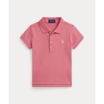 ポロシャツ  ストレッチ メッシュ ポロシャツ キッズ 子供服 女の子