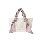 トートバッグ オーガニックキャンバストート-SMALL-（RIBBON） レディース