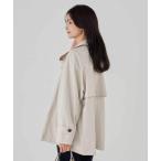 トレンチコート コート ミドルトレンチコート レディース
