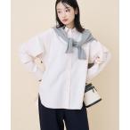 ブラウス シャツ 「UVカット」オックスベーシックシャツ レディース