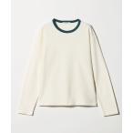 tシャツ パイル リンガー ロングスリーブTシャツ レディース