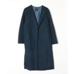 [ICB] no color пальто 11 темно-синий женский 