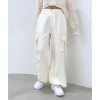 [Heather] брюки-карго FREE слоновая кость женский 