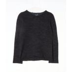 [HAMNETT] длинный рукав вязаный L черный мужской 