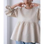 [URBAN RESEARCH Sonny Label] длинный рукав туника FREE бежевый женский 