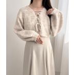 「LAUIR」 コンビワンピース MEDIUM アイボリー レディース