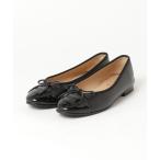 「CHANEL」 バレエシューズ 37 ブラック レディース