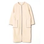 [SHIPS any] no color пальто 38 крем женский 