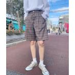 「Candy Stripper」 ハーフパンツ 2 ブラウン レディース