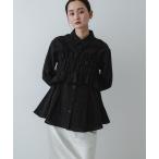 ショッピングオブ tシャツ シャーリングビスチェセットシャツ レディース