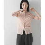 カーディガン シアーフロッキーコンパクトカーディガン レディース