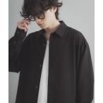 シャツ 「ユニセックス」「イージーケア」カラールーズシャツ メンズ