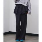  брюки LAYERED SKIRT STRIPE PANTS женский 